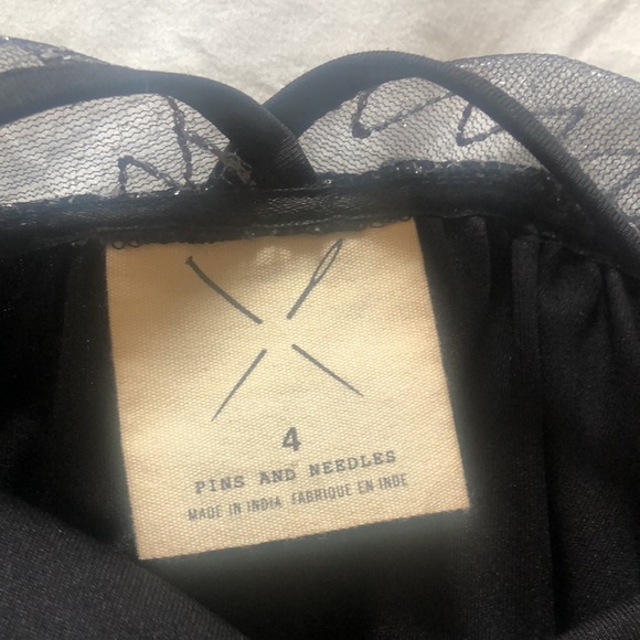 UO pins & needles shimmery dress - Picture 5 of 5